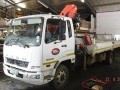 2015 Mitsubishi Fuso FK 13-240 Single Axle Truck With Palfinger PD10000 Performance Crane